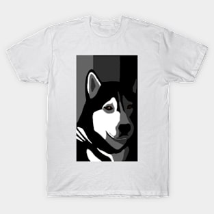 Siberian Husky Dog 162 T-Shirt